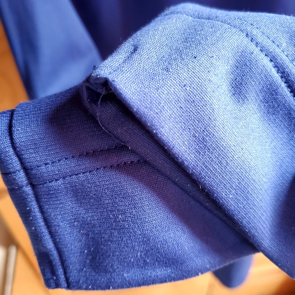 The North Face Women's Blue Fleece Turtle Neck Top size Large - Picture 6 of 7